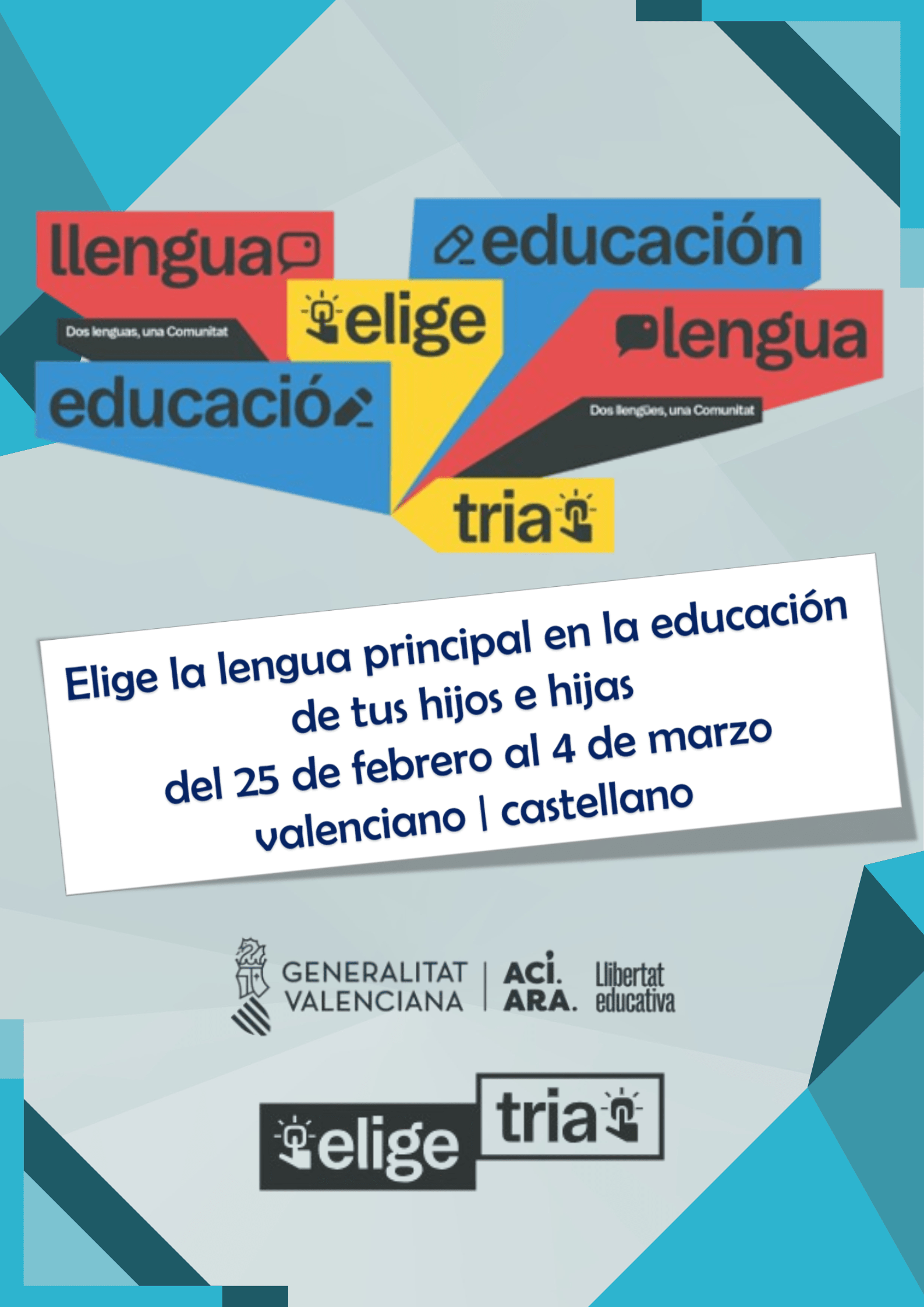 AVISO IMPORTANTE: INFORMACIÓN PARA LAS FAMILIAS SOBRE LA ELECCIÓN DE ...